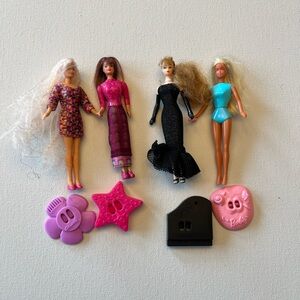 LOT 9 of Vintage McDonalds Barbie’s